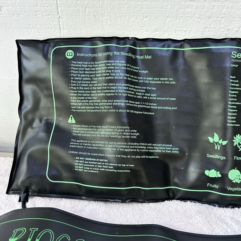 3 PCS Durable Seedling Heat Mat for Plants -10